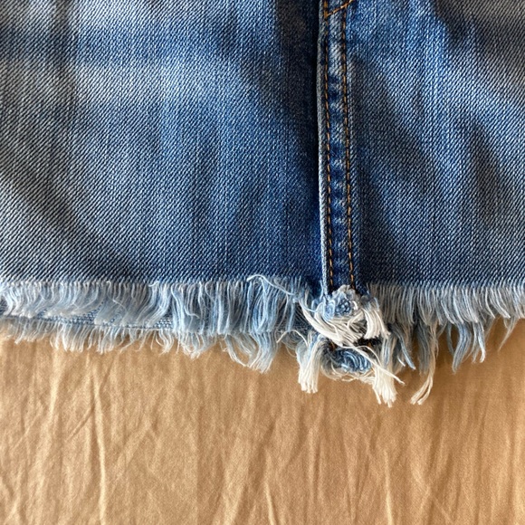 True Religion Women’s Mandy Mini Skirt Hand Beaded - Picture 7 of 14